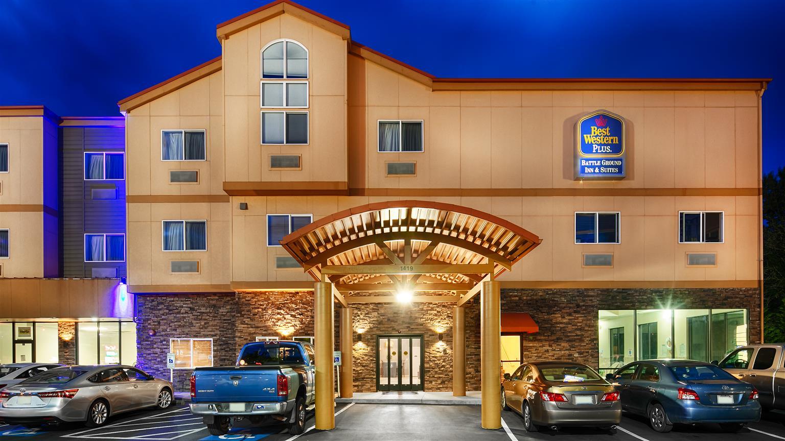 Best Western Plus Battleground Inn & Suites Battle Ground Buitenkant foto